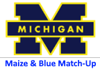 Maize and Blue Match-Up